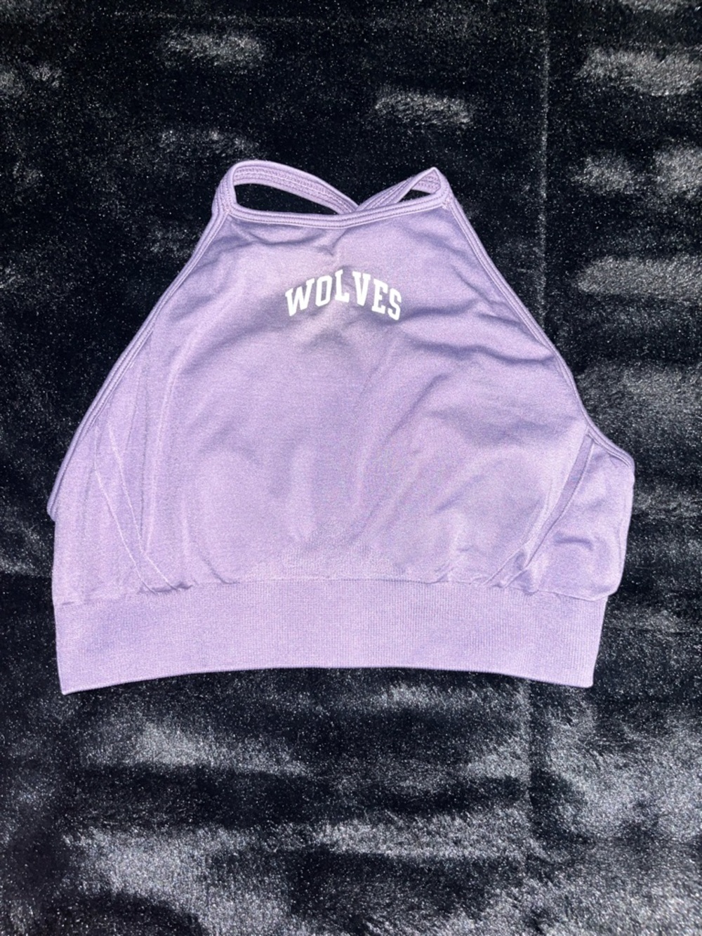 Darc sport purple sports bra